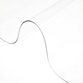 Plastic Table Cover, 46"x96"x0.08", Transparent PVC Table Protector, Rectangle Clear Desk Mat